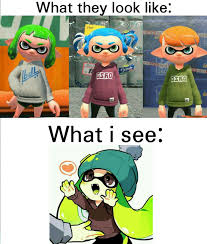 Exciting and funny Splatoon Memes