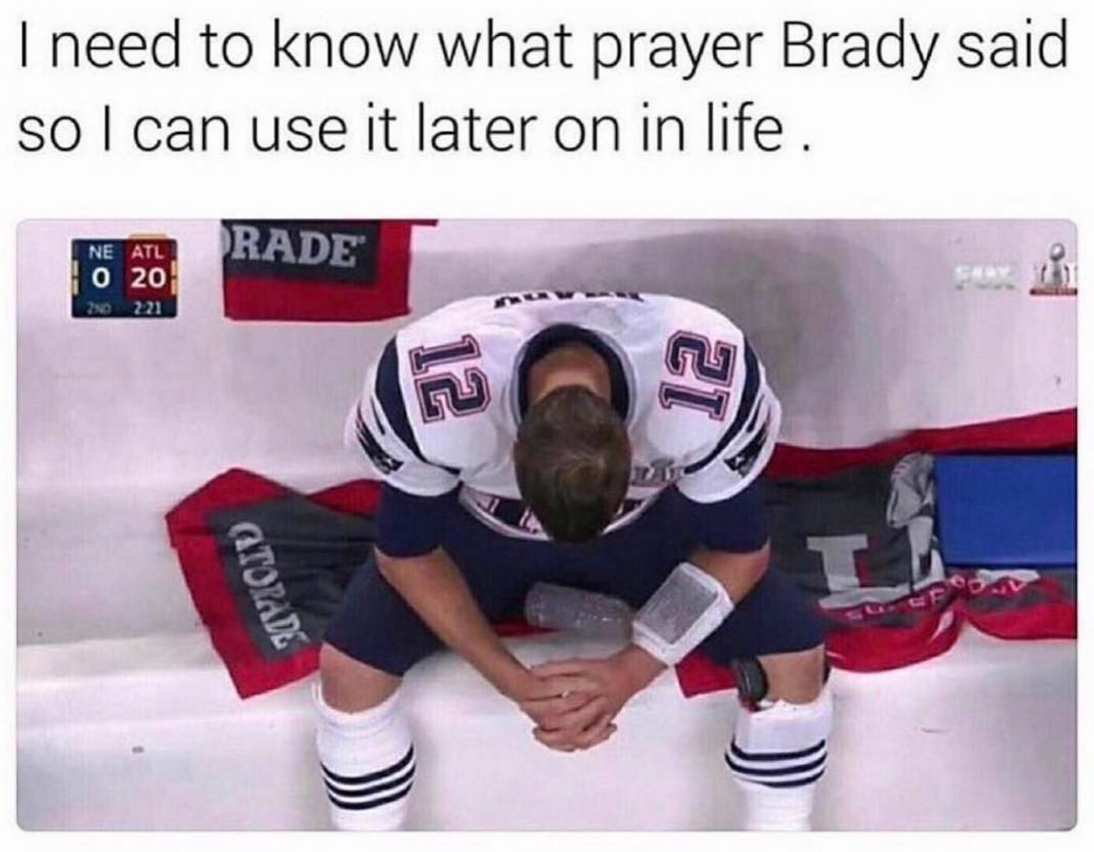 An Outstanding Collection of Tom Brady Memes